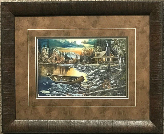 Jim Hansel High Country Retreat- Framed
