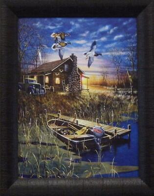 Jim Hansel "My Favorite Place" Studio Canvas Print-Framed 15" x 19"