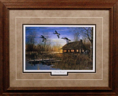 Jim Hansel Passing Through- Framed - 21"x17" Open Edition