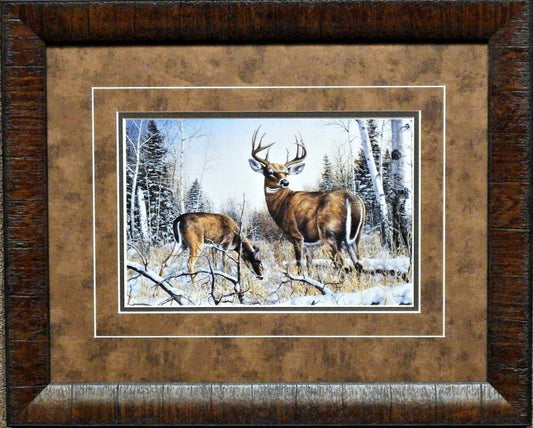 Jim Hansel Standing Guard- Framed