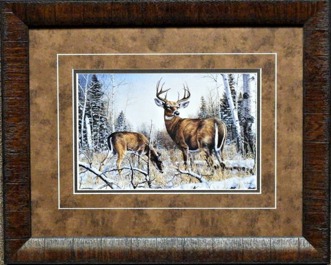 Jim Hansel Standing Guard- Framed