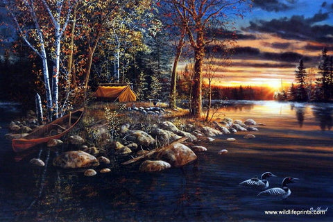 Jim Hansel Wake Up Call - 29"x 19" Open Edition Art Print
