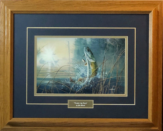 Jim Hansel Waking The Giant- Framed - 21"x17" Open Edition