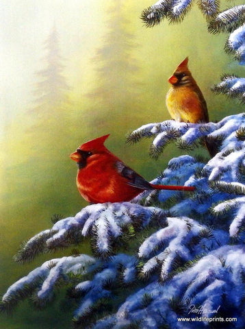 Jim Hansel Winter Refuge - 7.5"x 12" Open Edition