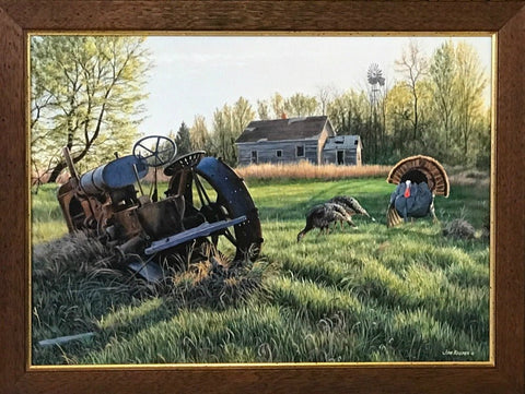 Jim Kasper Heavy Metal Wild Turkey Studio Canvas-28.5 x 21.5