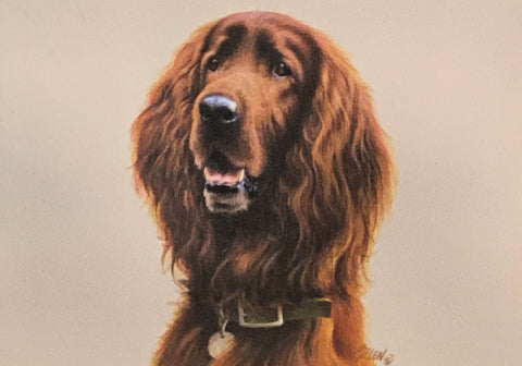 Jim Killen Irish Setter S/O CE (9x6.5)