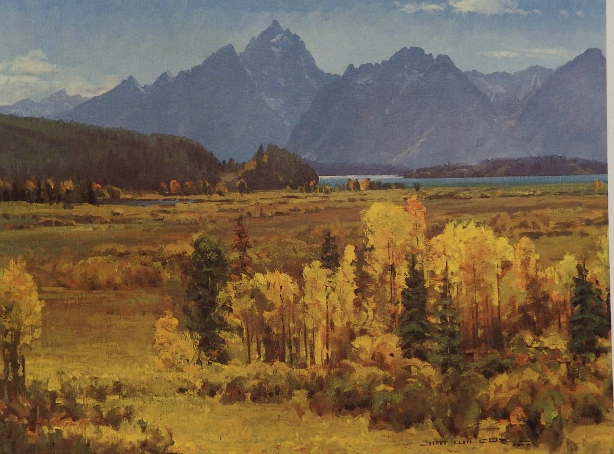 Jim Wilcox 1991 National Park Print S/N