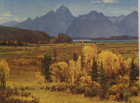 Jim Wilcox 1991 National Park Print S/N