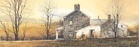 John Rossini A New Day Country Farm Art Print 36x12