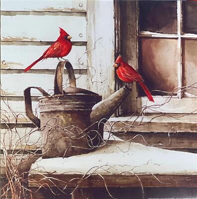 John Rossini Nature Art Print Waiting for Spring (12x12)