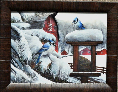 Kevin Daniel Blue Jays Bird Art Print