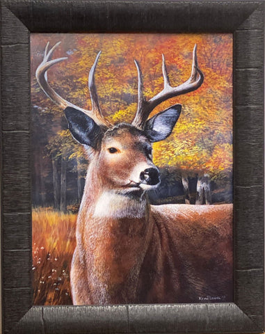 Kevin Daniel Buck Art Print-Framed