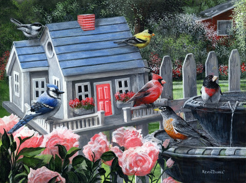 Kevin Daniel Mixed Company Art Bird Print