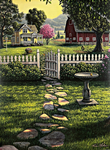 Kim Norlien Farm Art Print Country Life (9x12)