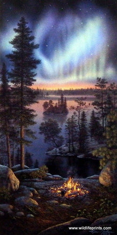 Kim Norlien Night Fire - 16"x32" - Open Edition