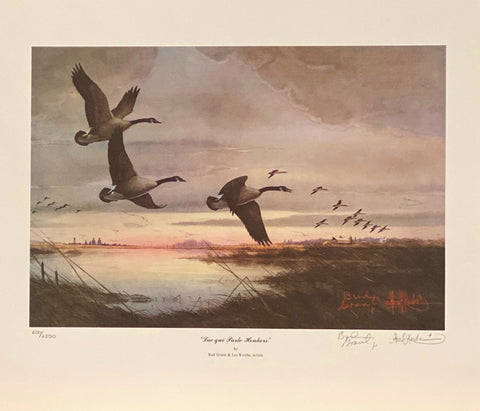 Kouba, Lac Qui Parle Honkers (17.25 x 11.5)