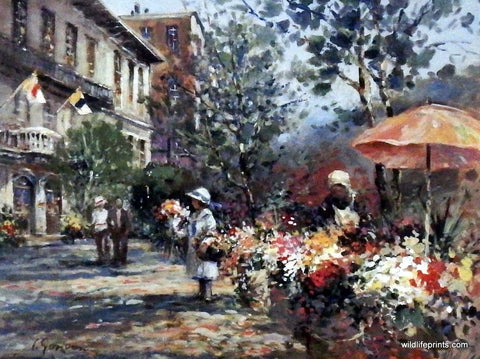 L. Gordon The Flower Girl