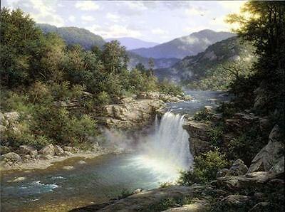 Larry Dyke "Sanctuary" Landscape Art Print Artists Proof