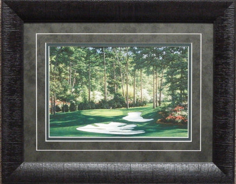 Larry Dyke The 10th At Augusta Art Print-Framed