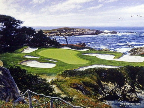 Larry Dyke The 15th at Cypress Point