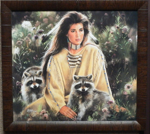 Maija Little Bandits Art Print-Framed 25.5 x 23