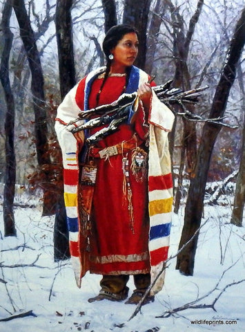 Martin Grelle Cheyenne Wood Gatherer
