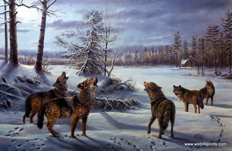 Mary Pettis Moonlight Chorus - 29"x19"- Signed and Numbered