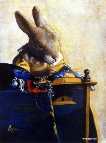 Melinda Copper Lace Bunny