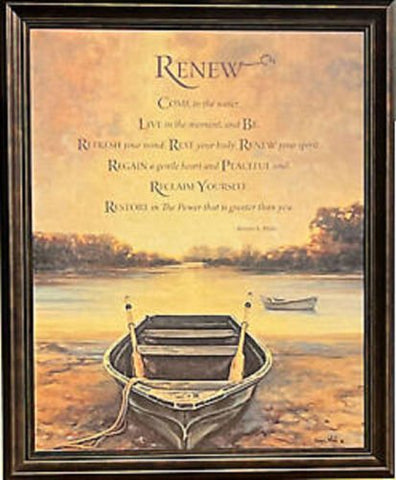 Mohr, Renew Framed Acrylic (14.25x18.5)