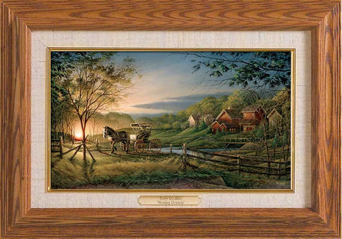 Terry Redlin Morning Rounds-Master Stroke Framed FREE SHIPPING