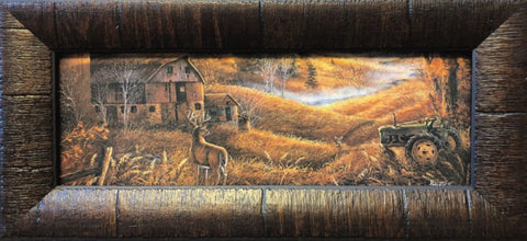 Ray Mertes Three's a Crowd Farm Tractor Print-Free Shipping