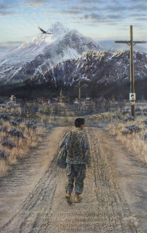 Rick Kelley Homecoming Art Print