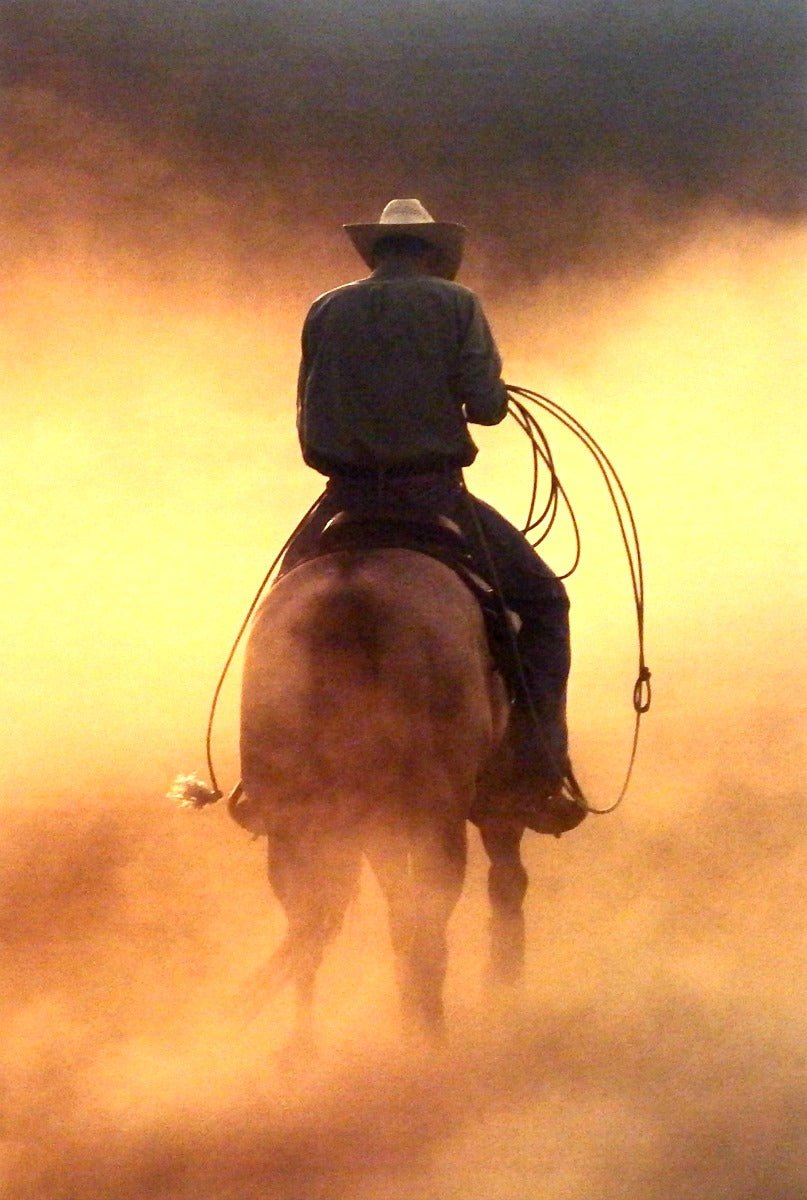 Robert Dawson Teo on the Ranch Cowboy Art Print
