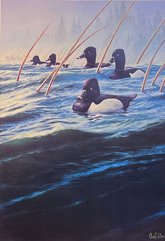 Ron Van Gilder Signed Art Print  DU Art Print Marsh Mist (17x25)