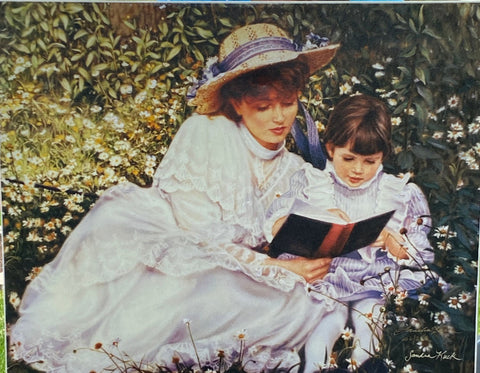 Sandra Kuck Spring Time S/N Stretched Canvas 20 x 16 with COA