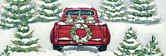 Sarah Baker Tree Farm Traditions II Art Print 36 x 12