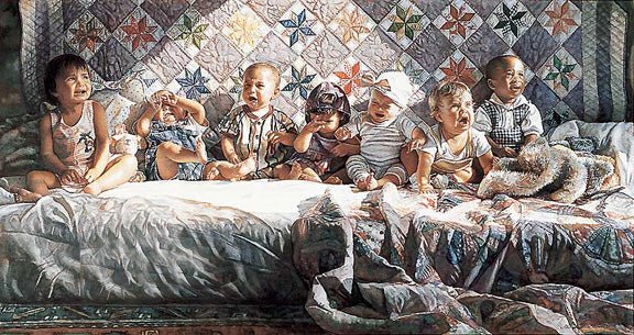 Steve Hanks All Gone Awry S/N Children's Art Print