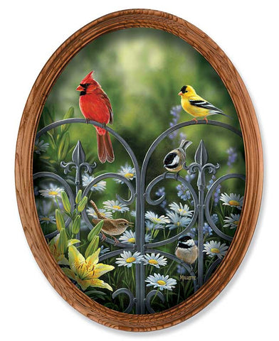 Rosemary Millette Summer Companions Oval-Framed
