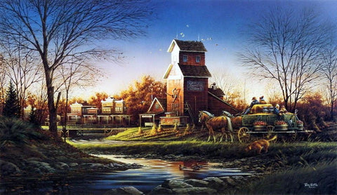 Terry Redlin Above The Fruited Plain - 28.5"x16.5" Signed/Numbered