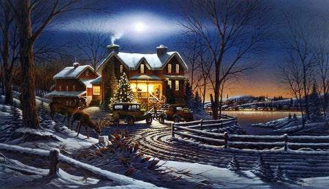 Terry Redlin And Crown Thy Good With Brotherhood - 28.5"x16.5" Signed/Numbered