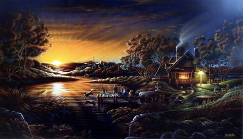 Terry Redlin Basic Training - 24" x 14" Open Edition