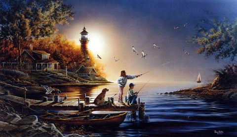 Terry Redlin From Sea To Shining Sea - 28.5 x 16.5 Signed And Numbered - 28.5 x 16.5 Signed And Numbered