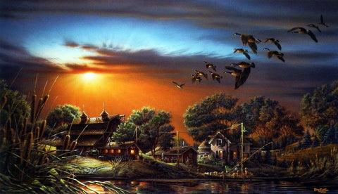 Terry Redlin Lazy Afternoon - 28.5"x16.5" Signed/Numbered
