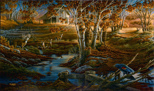 Terry Redlin Natures Sentinel Deer S/N Print
