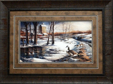 Terry Redlin Whistle Stop-Framed