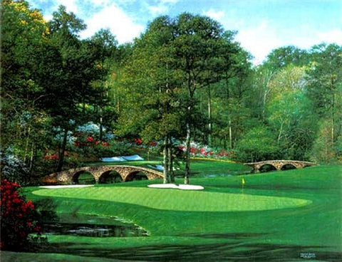Larry Dyke The 11th at Augusta