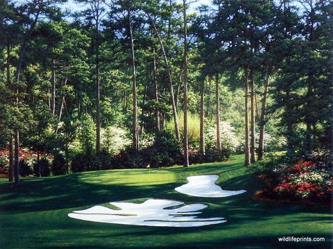Larry Dyke The 10th at Augusta