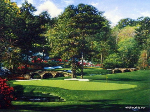 Larry Dyke The 11th at Augusta