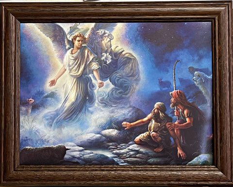 Tom Dubois I Bring you good tidings of Joy Art Print-Framed 14 x 11 FREE SHIPPING