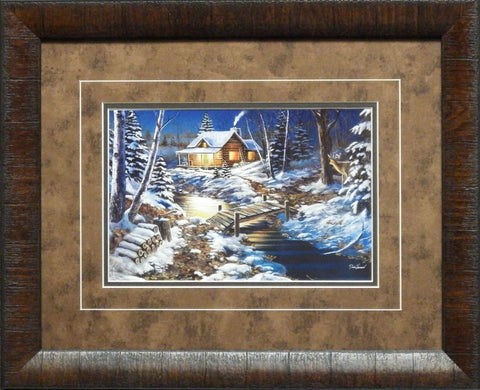 Jim Hansel Woodland Retreat- Framed